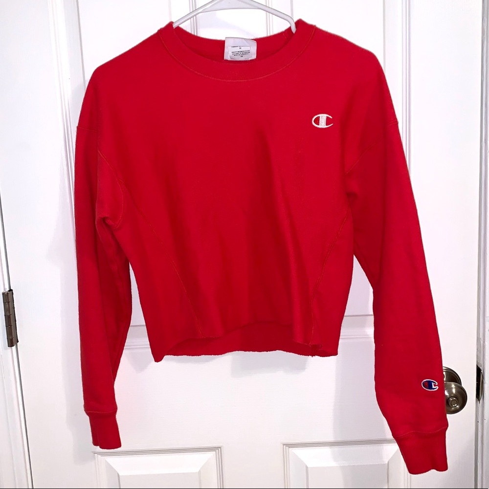 Champion Cropped Crew Neck - Picture 1 of 2